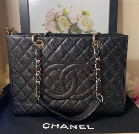 chanel gst made in france|Chanel gst tote size.